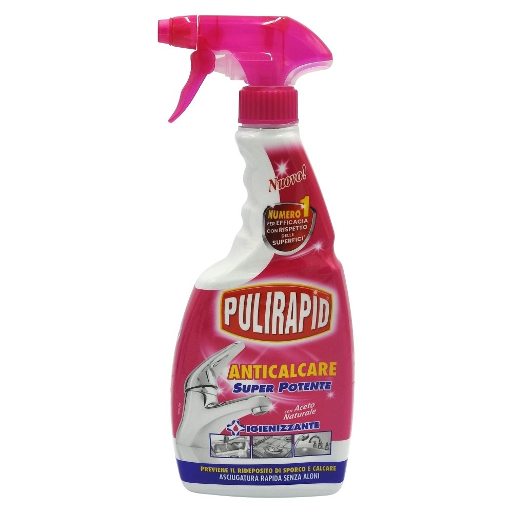 Solutie, Pulirapid, Spray 500 ml Anticalcar cu Otet