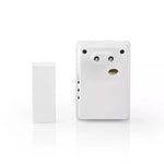 Sonerie fara fir 300m 36 melodii 80dB IP44 alb Nedis