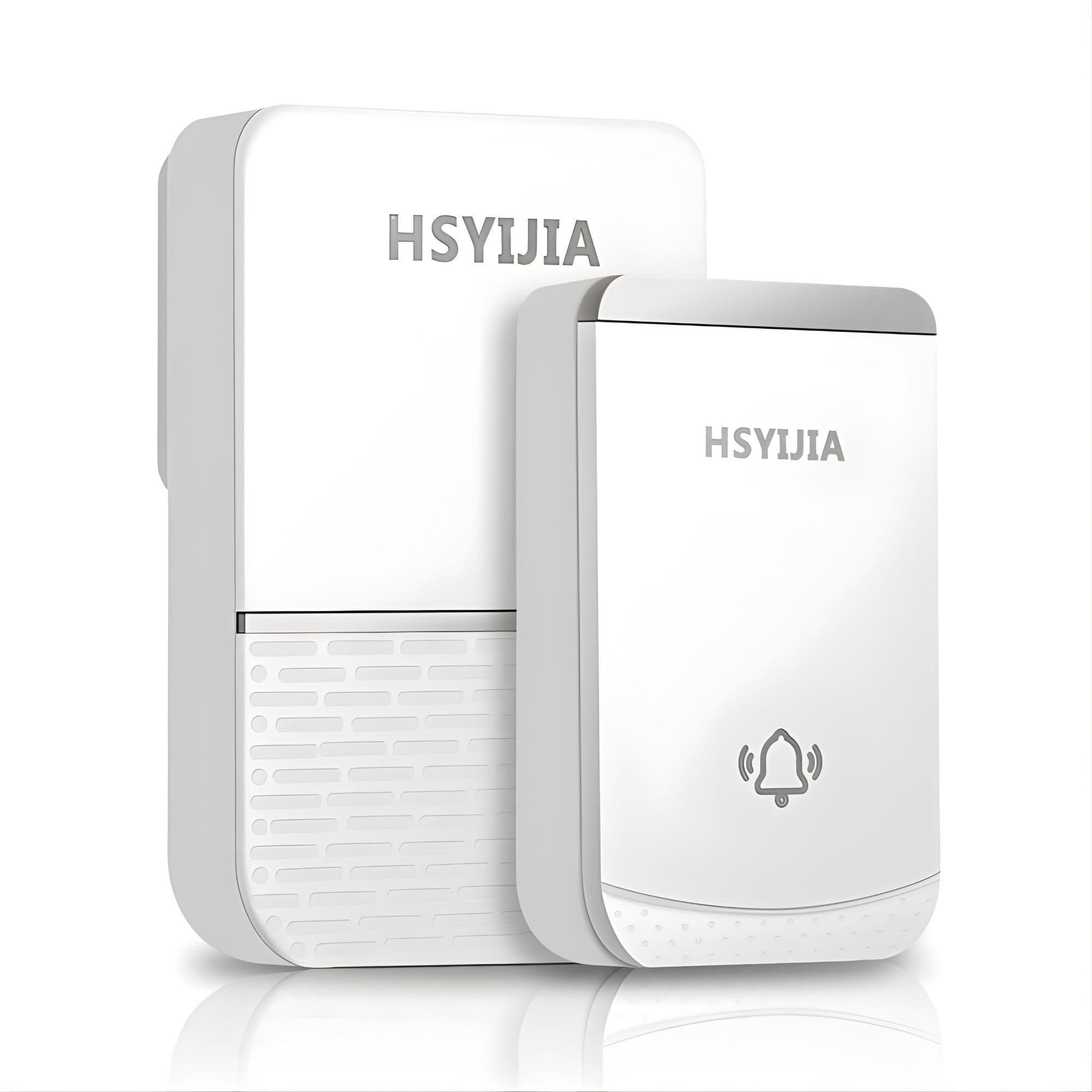 Sonerie Wireless, Flippy, Rezistenta la Stropi, Kit cu 2 Receptoare, 38 Melodii, 4 Niveluri Volum, 85 dB, raza 260 m, 9