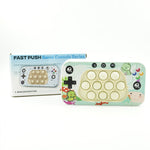 Jucarie interactiva tip consola pentru copii Flippy, speed push whack-a-mole, joc de viteza pop it, material