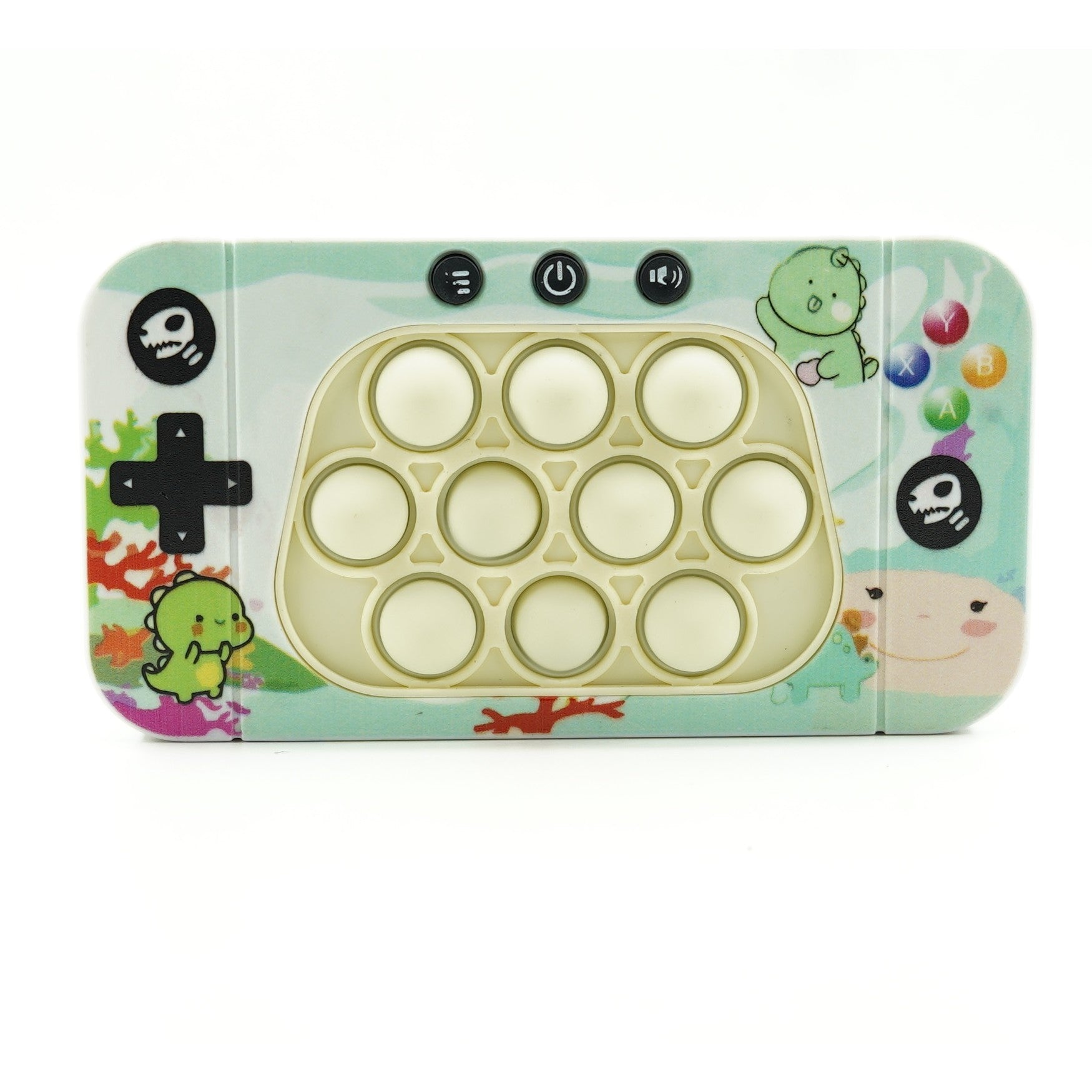 Jucarie interactiva tip consola pentru copii Flippy, speed push whack-a-mole, joc de viteza pop it, material