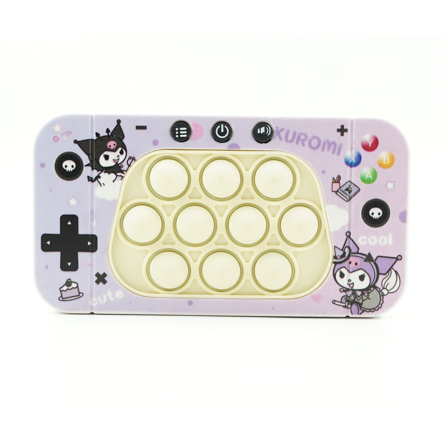 Jucarie interactiva tip consola pentru copii Flippy, speed push whack-a-mole, joc de viteza pop it, material