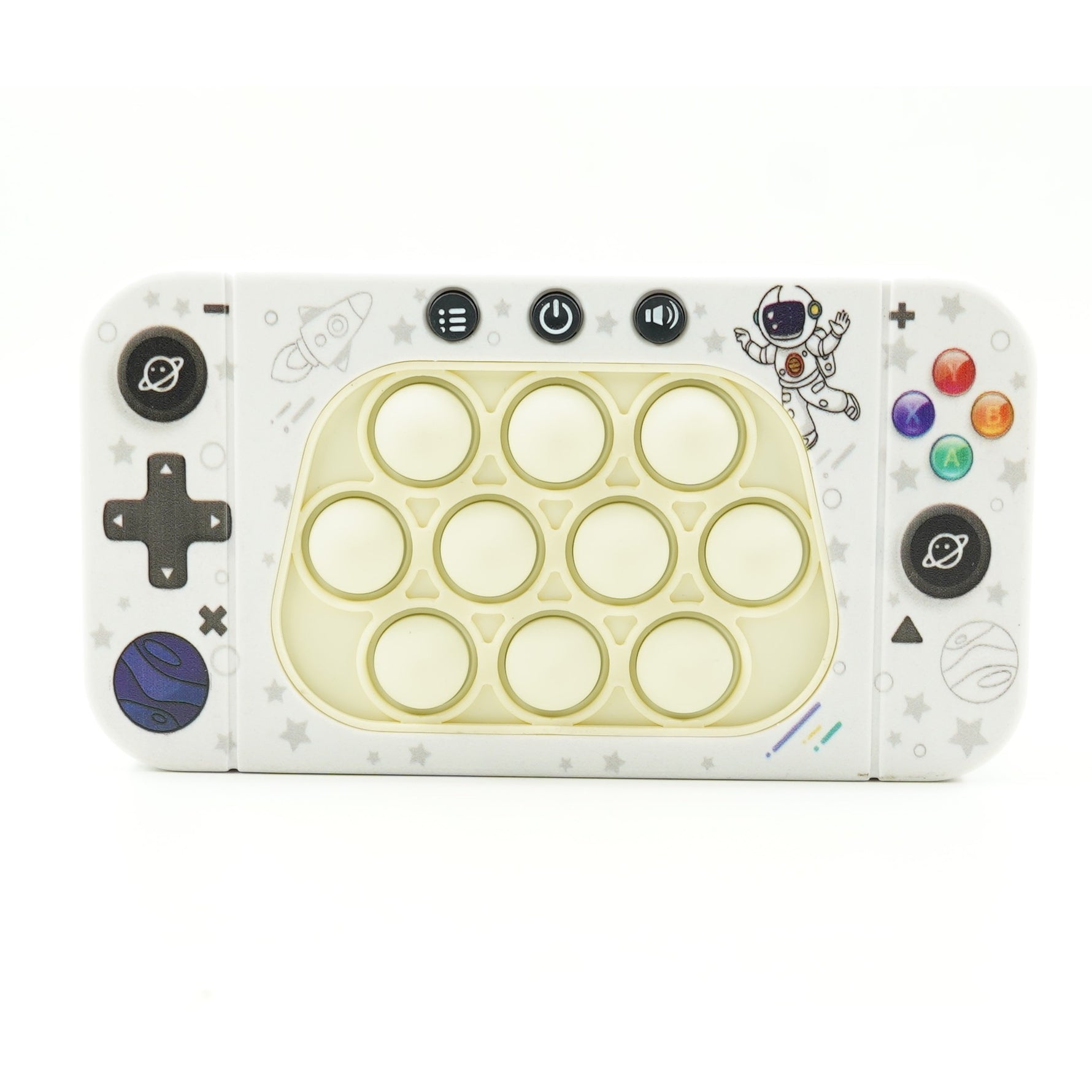 Jucarie interactiva tip consola pentru copii Flippy, speed push whack-a-mole, joc de viteza pop it, material