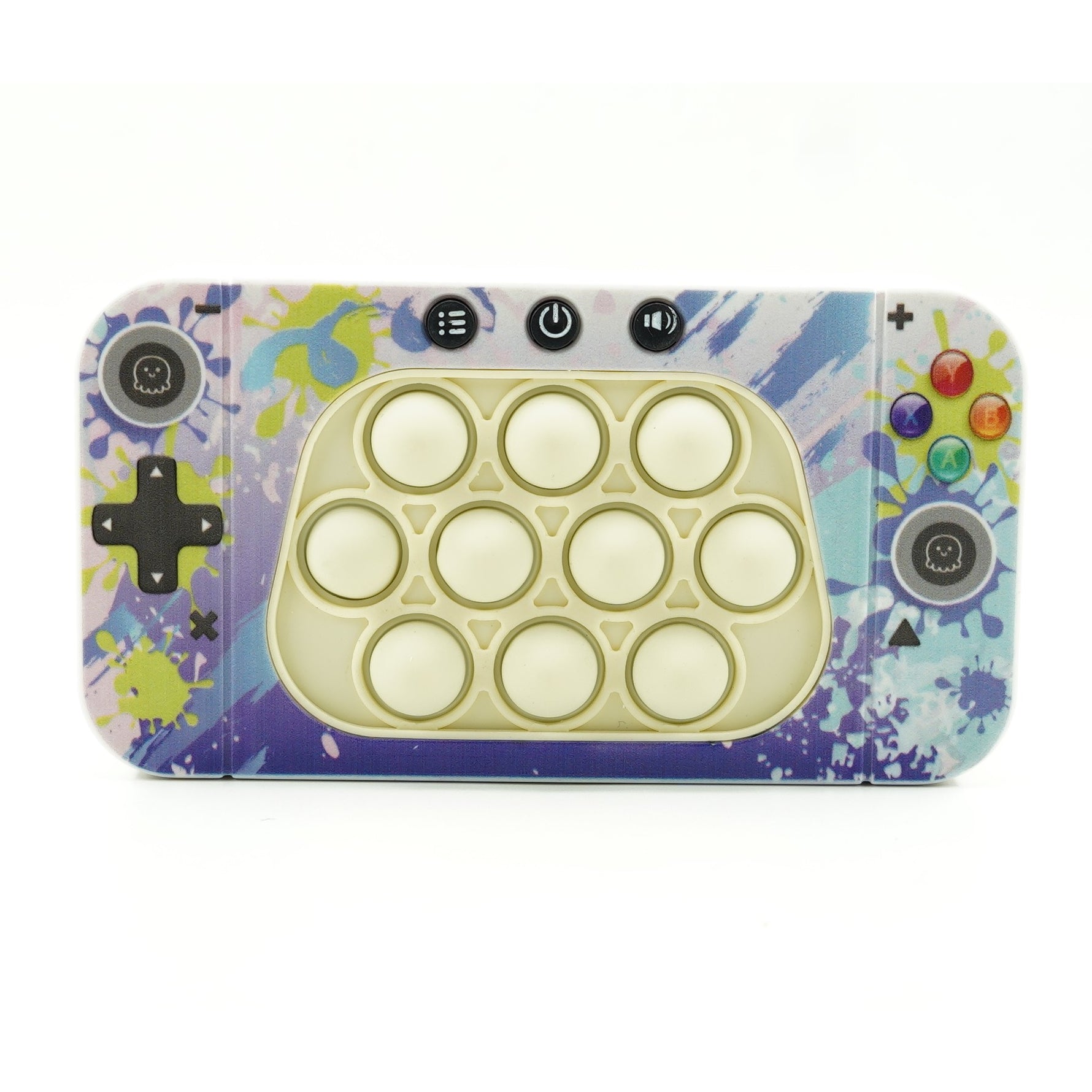 Jucarie interactiva tip consola pentru copii Flippy, speed push whack-a-mole, joc de viteza pop it, material