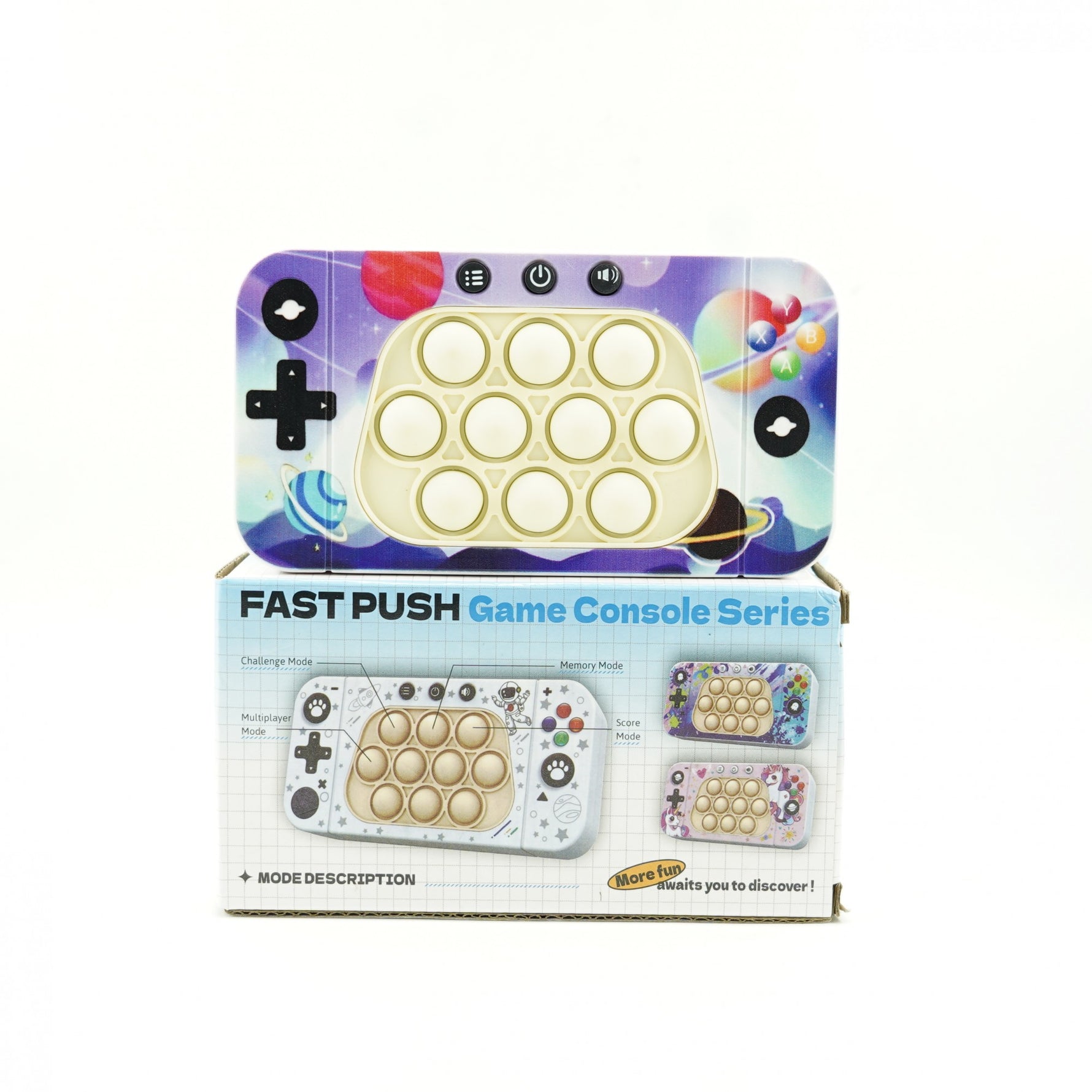 Jucarie interactiva tip consola pentru copii Flippy, speed push whack-a-mole, joc de viteza pop it, material