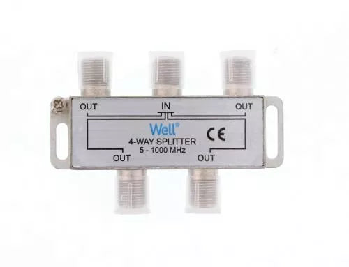 Spliter CATV 4 cai 1000Mhz Well