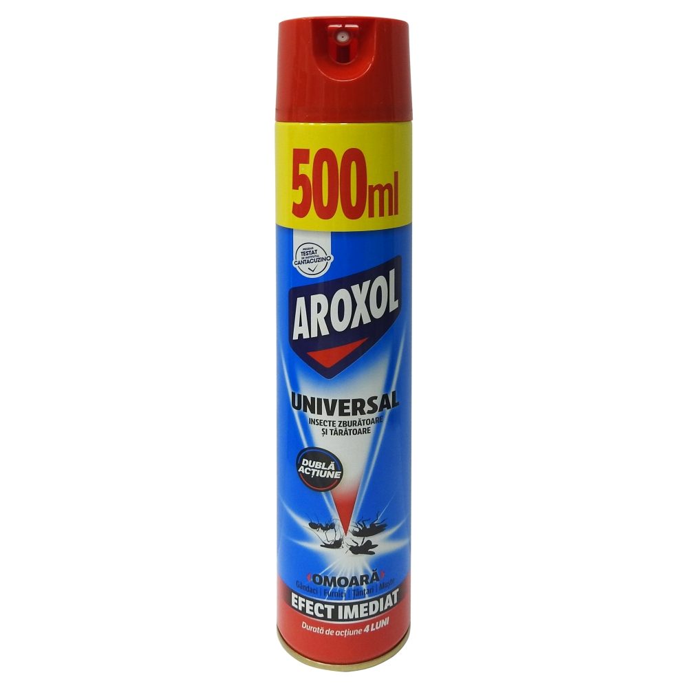 Spray, Aroxol Insecticid Universal, 500 ml Clasic