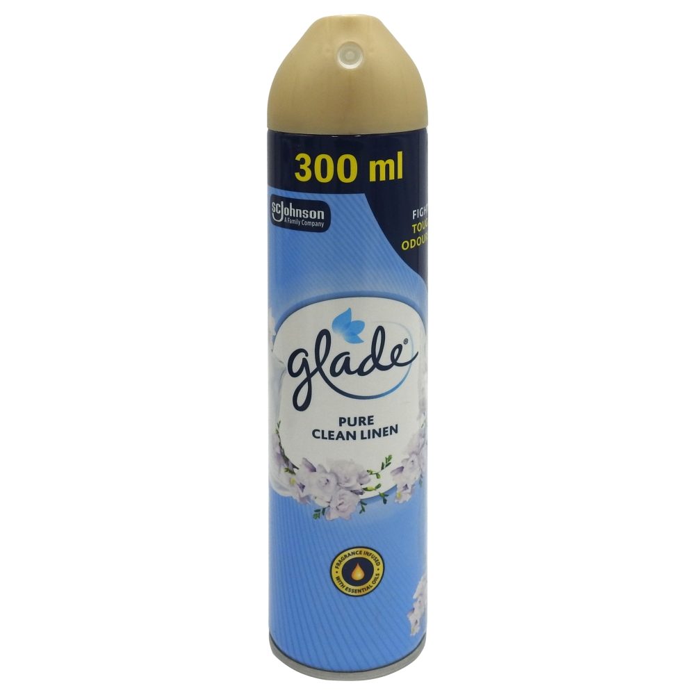 Spray de Camera, Glade, 300 ml Clean Linen