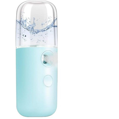 Spray de Hidratare Facială cu Tehnologie Nano, Flippy, Hidratare, Igienizare, Abur Rece, Încărcare USB, Capacitate 30