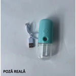 Spray de Hidratare Facială cu Tehnologie Nano, Flippy, Hidratare, Igienizare, Abur Rece, Încărcare USB, Capacitate 30