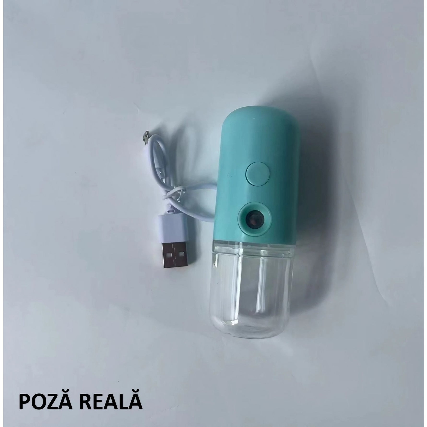 Spray de Hidratare Facială cu Tehnologie Nano, Flippy, Hidratare, Igienizare, Abur Rece, Încărcare USB, Capacitate 30