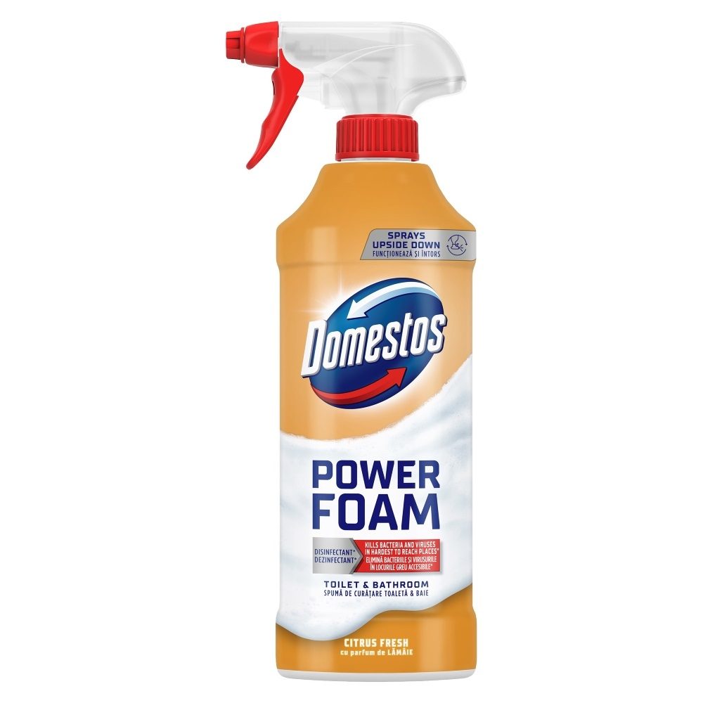 Spray, Domestos, Spuma 435 ml Baie Lamaie