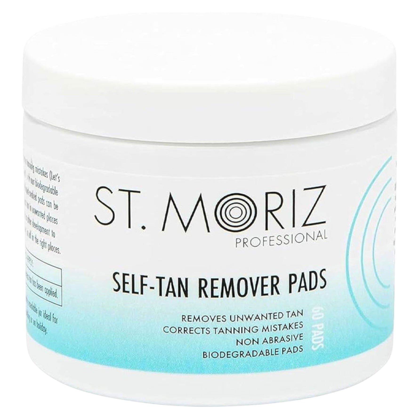 St. Moriz, Professional Foaming Self-Tan Remover, Picături de auto-bronzare, Pentru față și corp, 60 buc, 60 buc