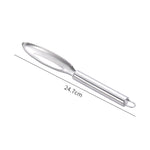 Perie de Curatare Solzi Peste, Flippy, din Otel Inoxidabil, 24 x 3 cm, Gri