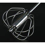 Mixer Manual, Flippy, pentru Oua Smantana Frisca Aluat, Maner Otel Inoxidabil, Usor de Utilizat si Depozitat, 33 x 7 cm