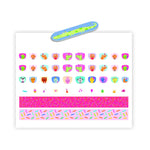 Stickere pentru unghii model Happy Birthday, Djeco
