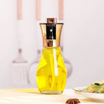 Sticla de ulei cu Pulverizator, Flippy, Sticla pentru Lichide de Bucatarie, Otet, Sos, 16.7 x 5.2 cm, Volum 200 ml, Roz