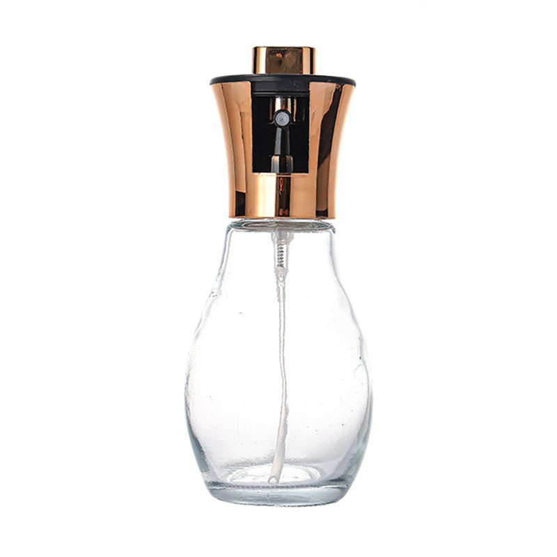 Sticla de ulei cu Pulverizator, Flippy, Sticla pentru Lichide de Bucatarie, Otet, Sos, 16.7 x 5.2 cm, Volum 200 ml, Roz