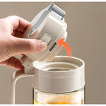 Dispenser pentru Ulei, Flippy, Deschidere si Inchidere Automata a Rezervorul, cu Inductie Gravitationala, 550 ml,