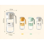 Dispenser pentru Ulei, Flippy, Deschidere si Inchidere Automata a Rezervorul, cu Inductie Gravitationala, 550 ml,