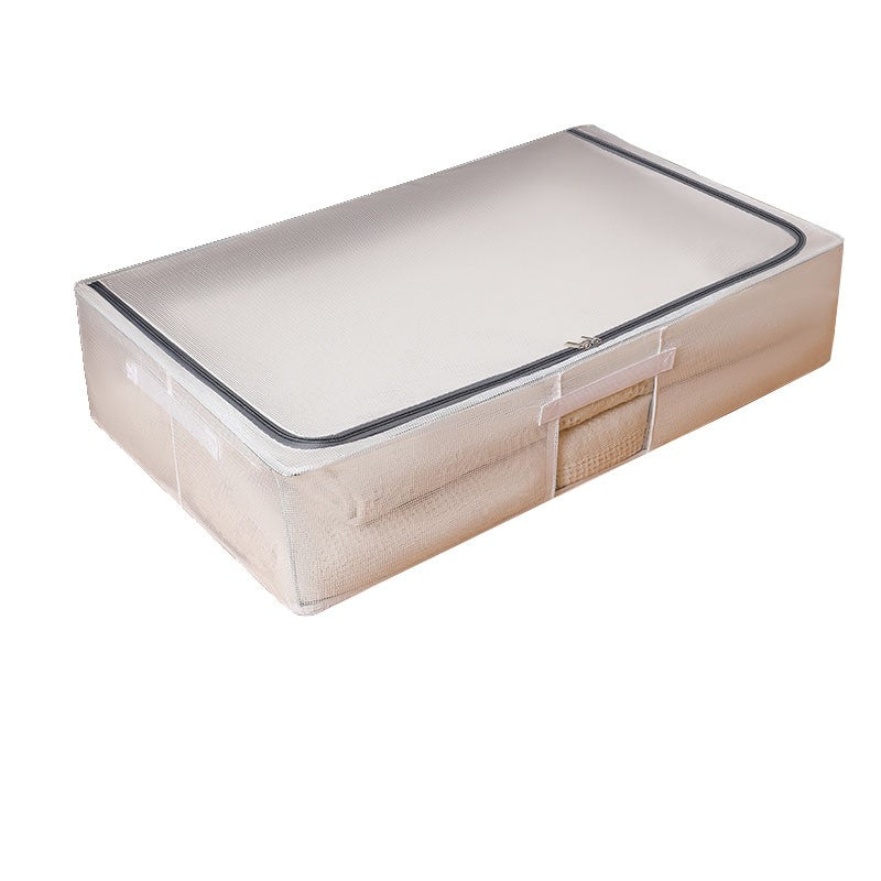 Cutie de Depozitare, Flippy, pentru Haine, Incaltaminte, din Plasa PVC Impermeabila si Manere Laterale, Pliabila,