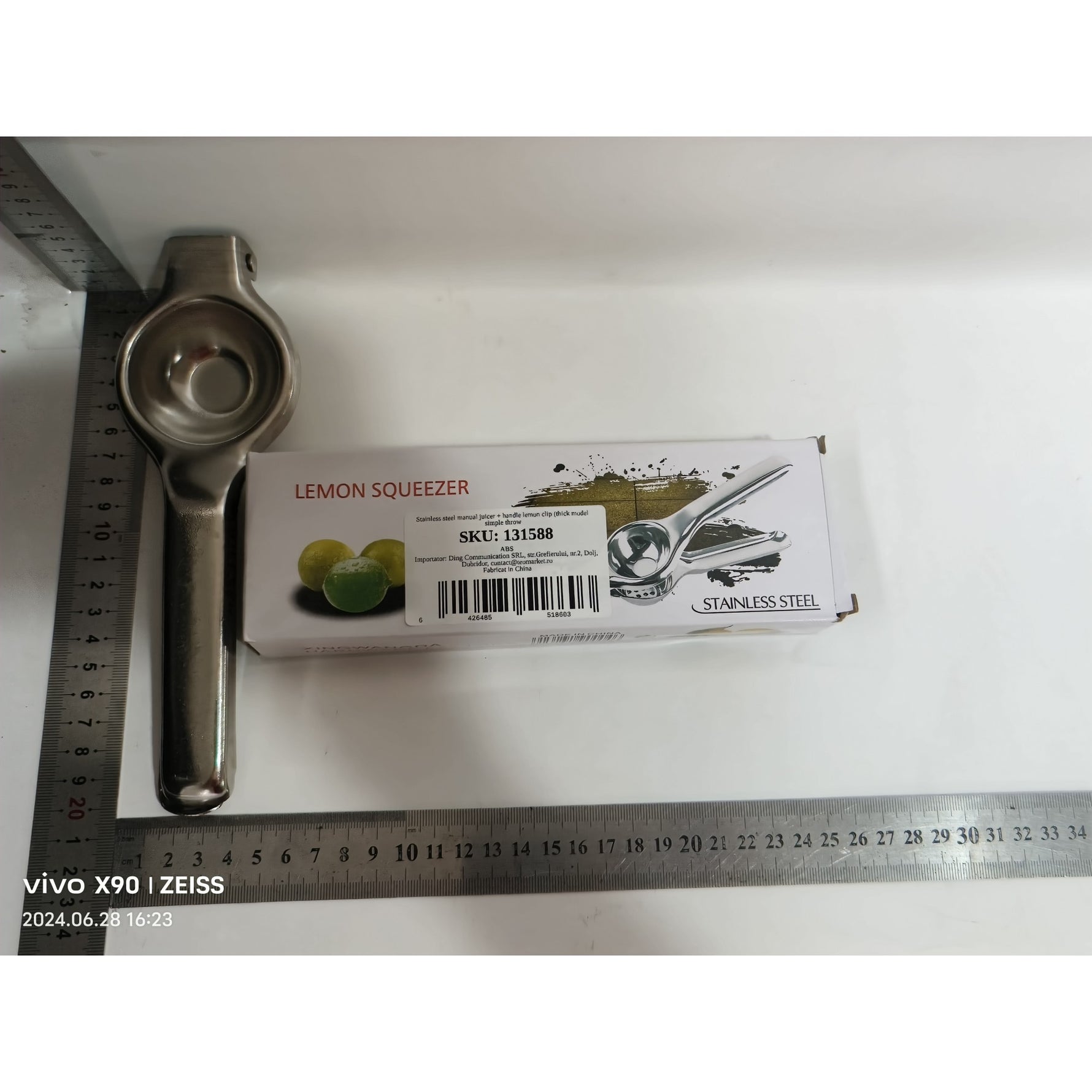 Storcator de Citrice Manual, Flippy, Storcator de Fructe Moi, Rezistent, Usor de Folosit si Depozitat, Durabil,