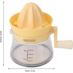 Storcator de Citrice Manual, Flippy, Rezistente, Usor de Folosit si Depozitat, Durabil, Calitativ, 16.5x13cm,