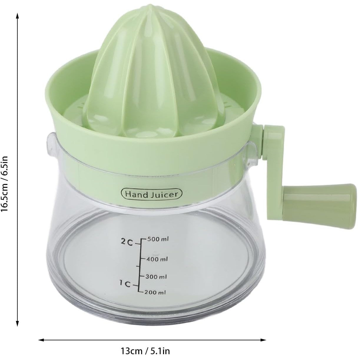 Storcator de Citrice Manual, Flippy, Rezistente, Usor de Folosit si Depozitat, Durabil, Calitativ, 16.5x13cm,