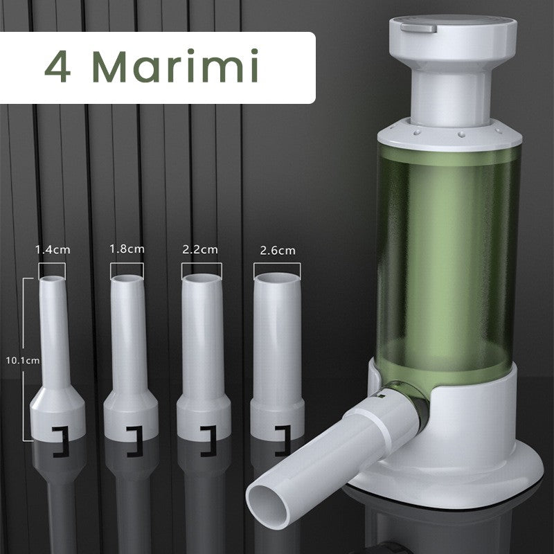 Aparat de Umplut Carnati, Flippy, Manual Rezistent, Usor de Folosit si Depozitat, Durabil, Calitativ, 4 Tuburi/Marimi
