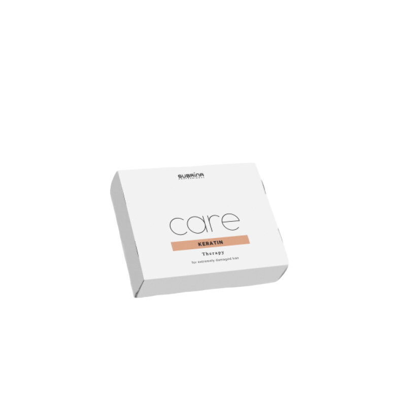 Set, Subrina Professional, Care Keratin, Ser pentru păr, Pentru întărire, 6 buc, 10 ml - Olmarkt