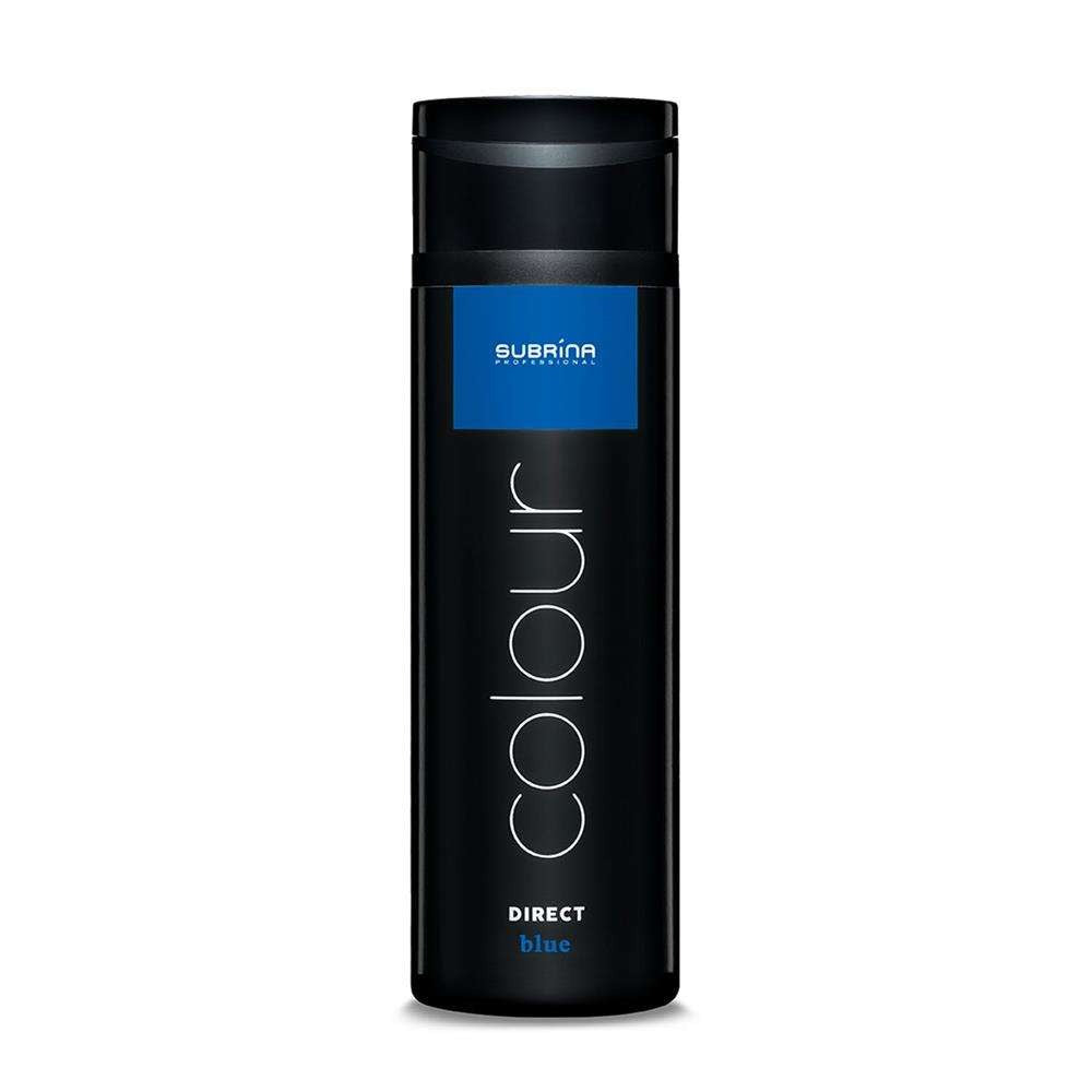 Subrina Professional, Direct Colour, Fără oxidanți și fără amoniac, Gel de colorat părul, Culori extrem de intense,  Blue, 200 ml - Olmarkt