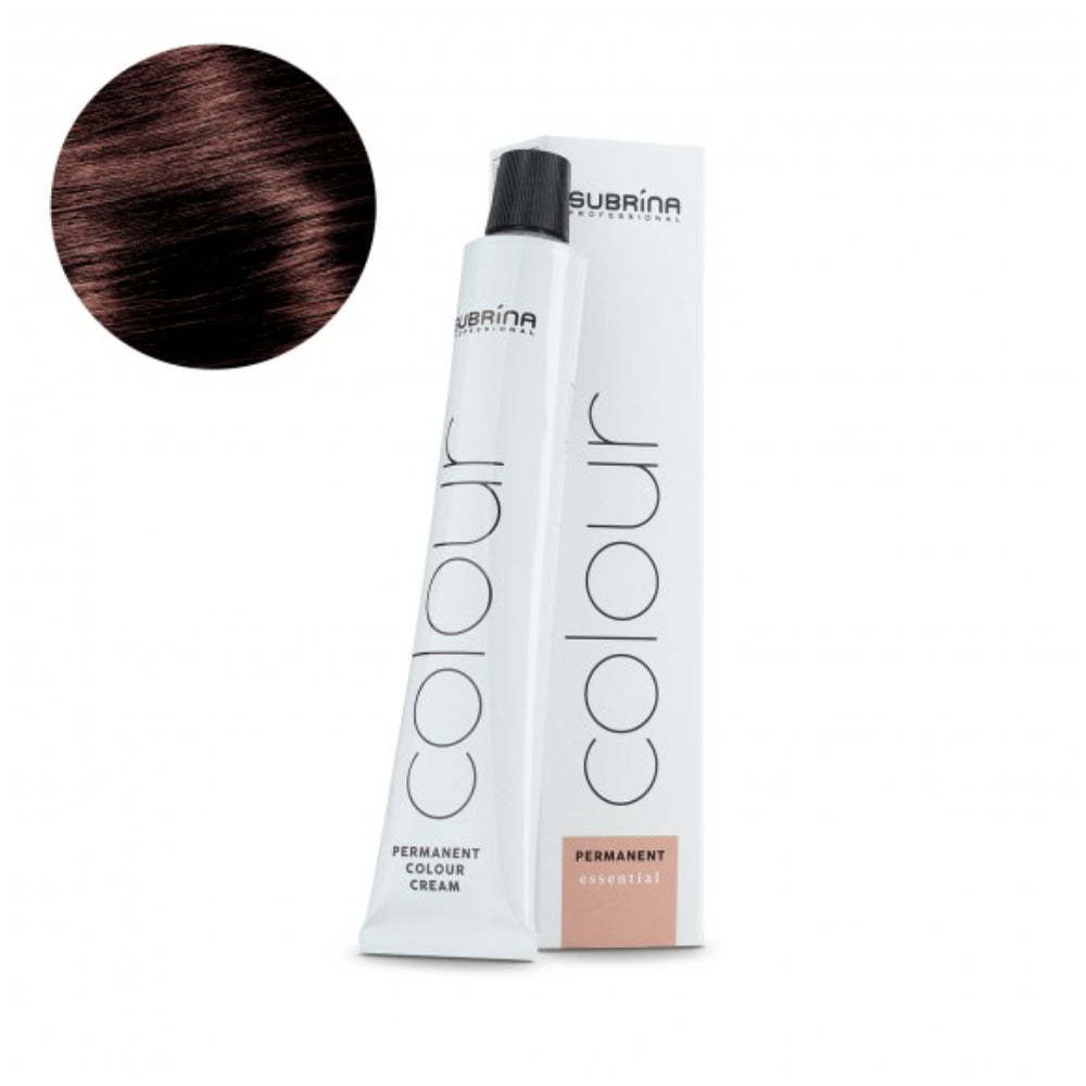 Subrina Professional, Essential Colour, Vopsea permanentă de păr, 5/76 , 100 ml - Olmarkt