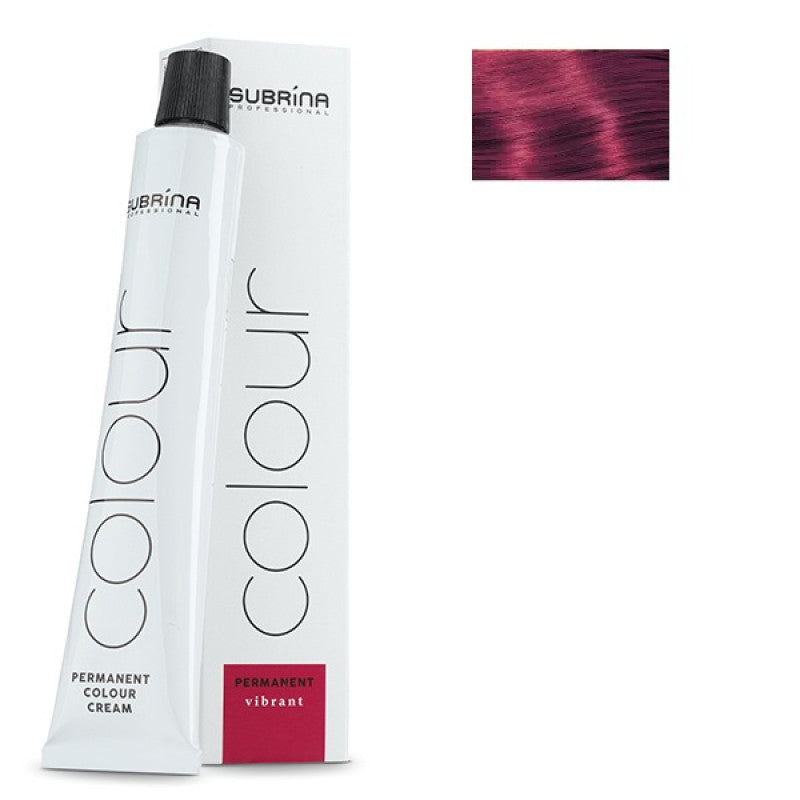 Subrina Professional,  Vibrant Colour, Vopsea permanentă de păr, 6/65 Dark Blonde Mahogany, 100 ml - Olmarkt