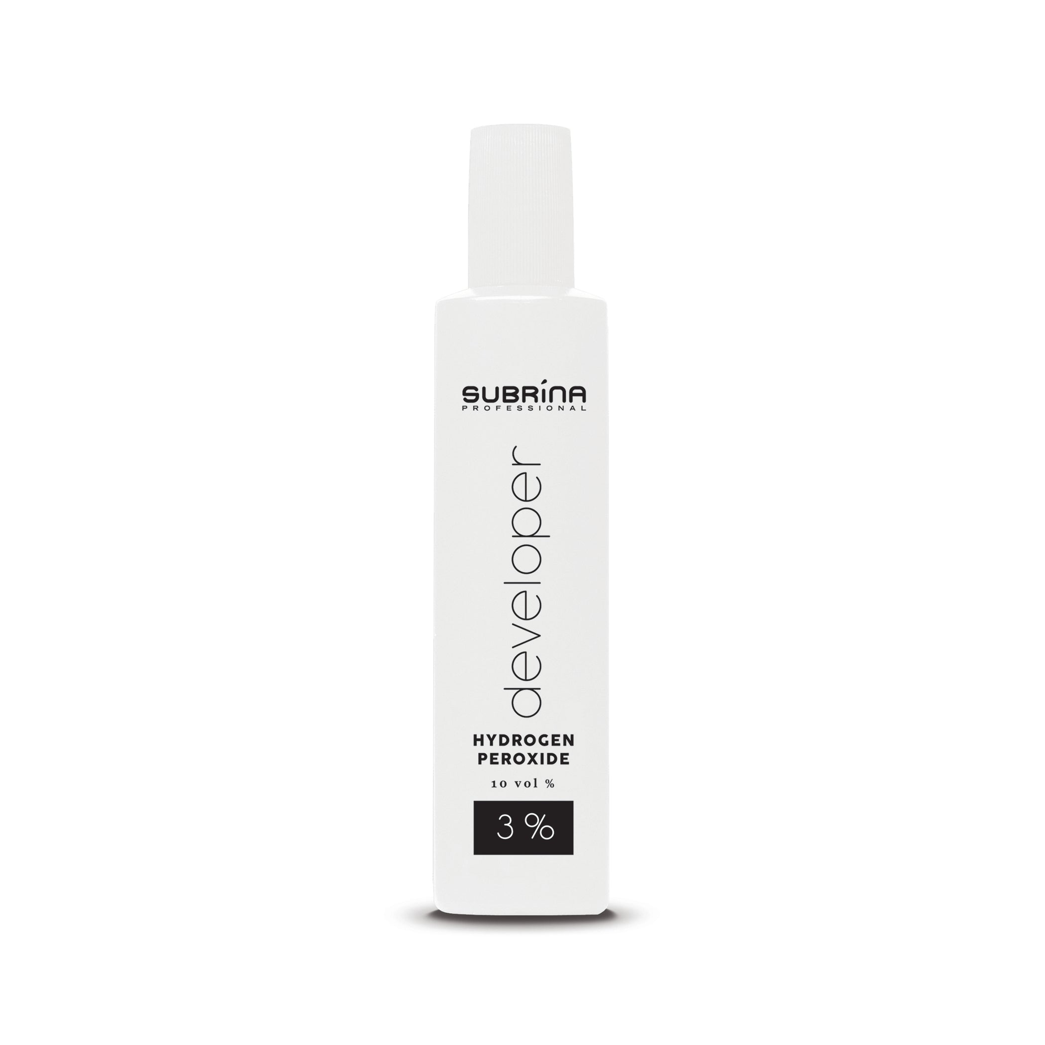 Subrina Professional, Hydrogen Peroxide, Dezvoltator, Loțiune oxidantă pentru păr, 3%, 10 vol, 120 - Olmarkt