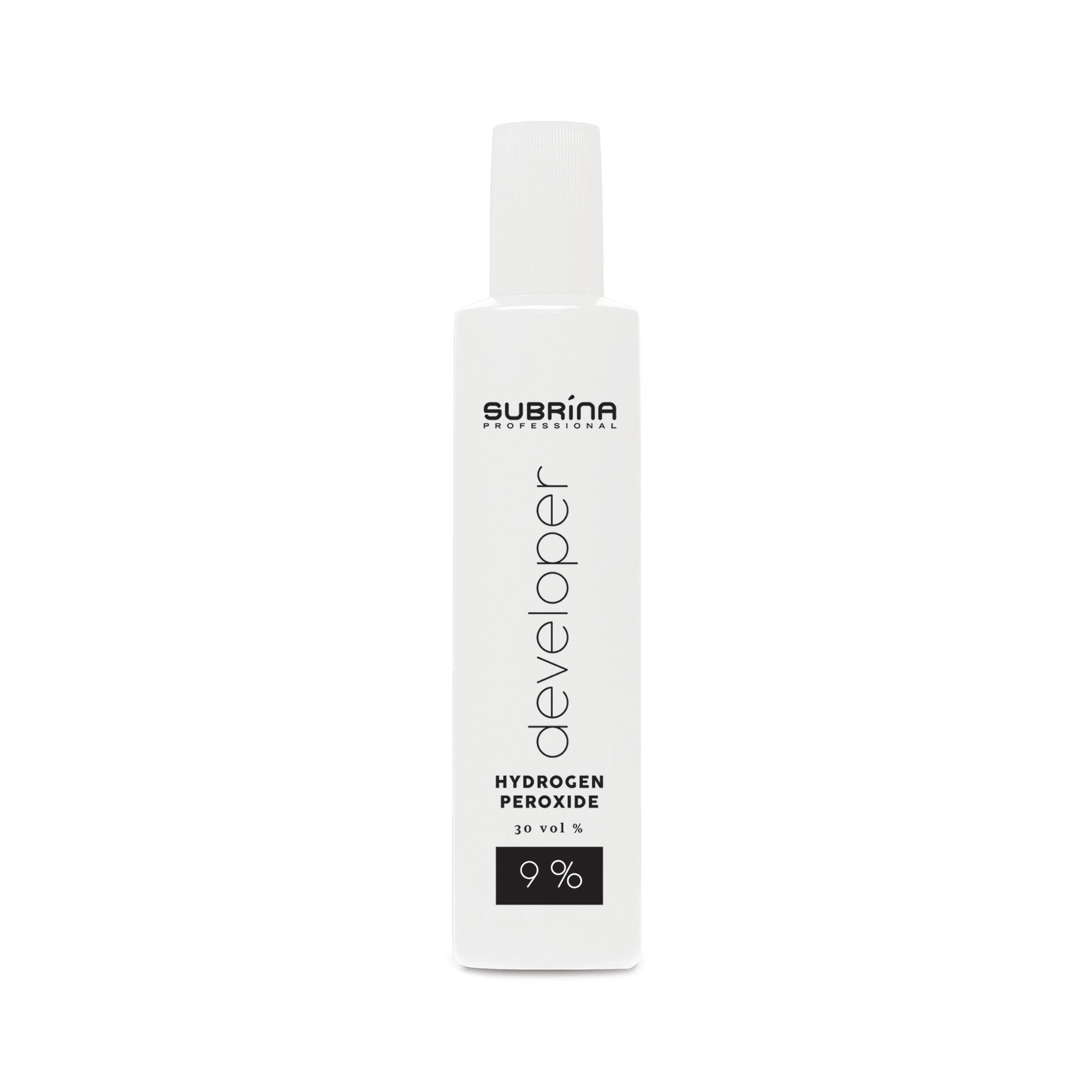 Subrina Professional, Hydrogen Peroxide, Dezvoltator, Loțiune oxidantă pentru păr, 9%, 30 vol, 120 ml - Olmarkt