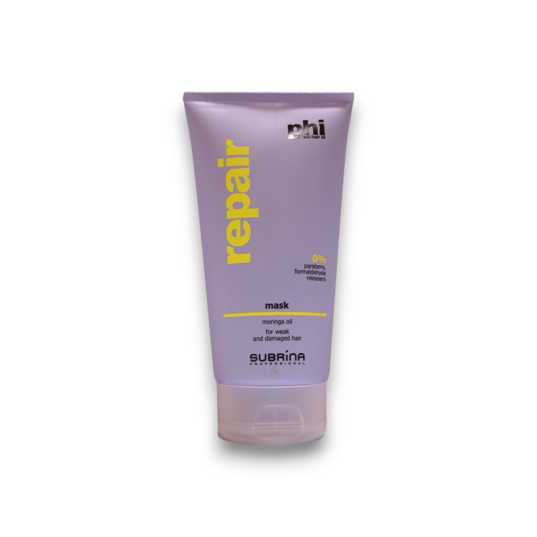 Subrina Professional, Phi Repair, Fără parabeni, Mască cremă pentru tratamentul părului, Pentru reparații, 150 ml - Olmarkt