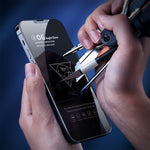Folie Sticla Securizata, Flippy, compatibila cu Apple iPhone 15 Pro Max, Sticla ESD, Super HD Glass, Anti-static,