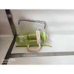 Sticla de Apa, Flippy, Termica, Mentinere 6 Ore, 1400 mL, cu Pai si Capac, PP si Silicon, cu Maner Alb, 25.5x7.5 cm,