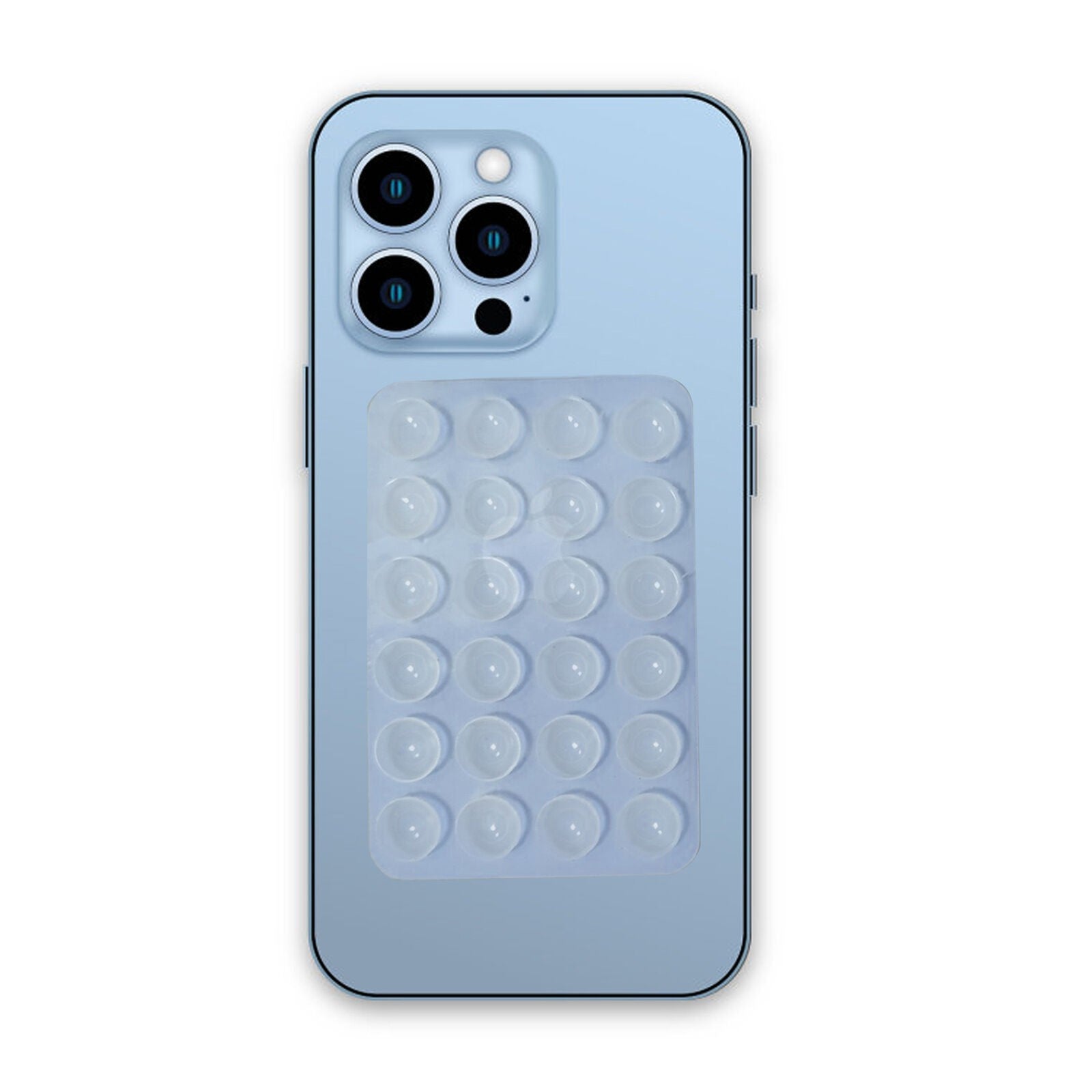 Suport Adeziv Universal, Flippy, pentru Telefon/Tableta, cu 24 Ventuze, potrivit pentru Tik-Tok/Selfie/Vizionare Video,