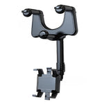 Suport auto Flippy cu atasare la oglinda retrovizoare, model Y611, rotativ 360 de grade și retractabil,