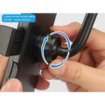 Suport auto Flippy cu atasare la oglinda retrovizoare, rotativ 360 de grade și retractabil, multifuncțional, compatibil