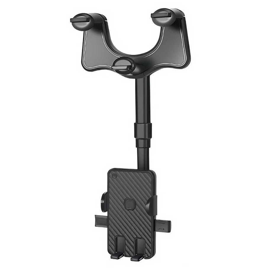 Suport auto Flippy cu atasare la oglinda retrovizoare, rotativ 360 de grade și retractabil, multifuncțional, compatibil