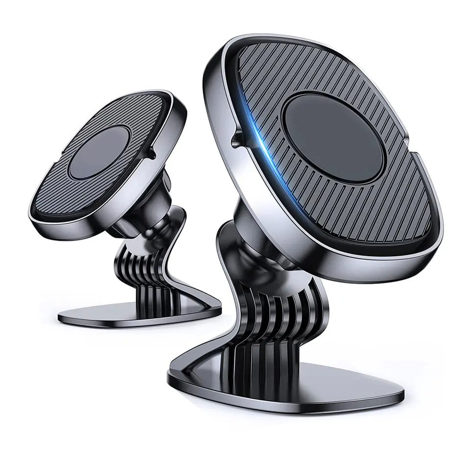 Suport Auto Magnetic Flippy 360 grade cu adeziv, 53 mm, Holder JS - 668, compatibil cu dispozitive intre 4" - 7",
