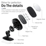 Suport Auto Magnetic Flippy 360 grade cu adeziv, 53 mm, Holder JS - 668, compatibil cu dispozitive intre 4" - 7",
