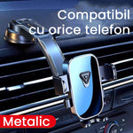 Suport Auto Multifunctional pentru Telefon, Flippy, Suport pentru Navigatie, Rotativ cu Ventuza, cu fixare Geam si