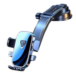 Suport Auto Multifunctional pentru Telefon, Flippy, Suport pentru Navigatie, Rotativ cu Ventuza, cu fixare Geam si