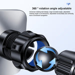 Suport Auto pentru Telefon, Flippy, MagSafe, cu Magnet, Prindere Grila de Ventilatie, Detalii Fine, Rotativ 360 de