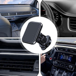Suport Auto pentru Telefon, Flippy, MagSafe, cu Magnet, Prindere Grila de Ventilatie, Detalii Fine, Rotativ 360 de