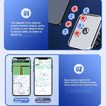 Suport Auto pentru Telefon, Flippy, MagSafe, cu Magnet, Prindere Grila de Ventilatie, Detalii Fine, Rotativ 360 de