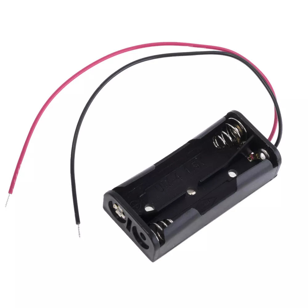 Suport baterii 2x AAA terminal cabluri 150mm COMF BH-421A